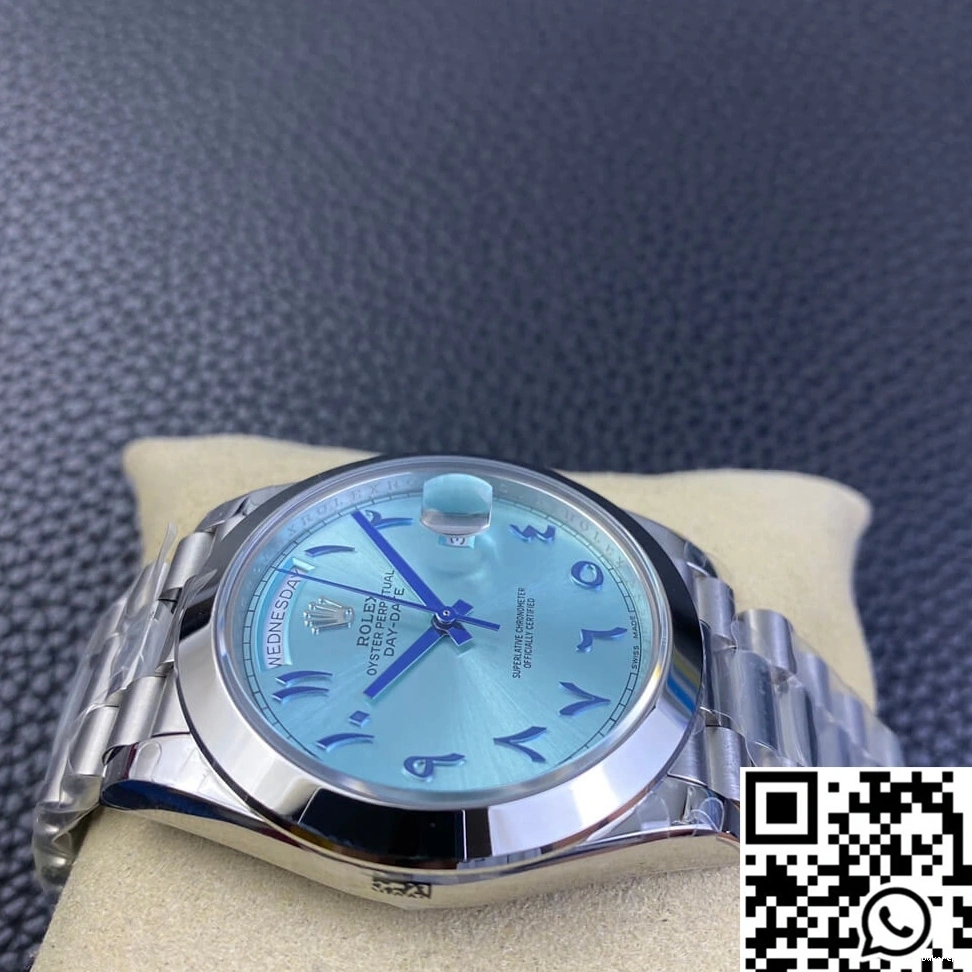Ice Day Middle Date Dial BP Stainless Steel Factory East Rolex Blue Customization 0327